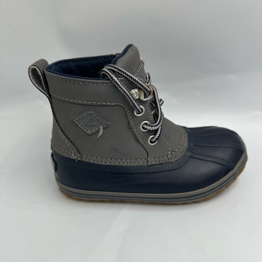 Sperry Topsider Snow Duck Boots Black Boys Size 9M